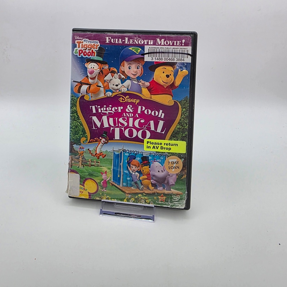 Disney My Friends Tigger & Pooh and a‎ Musical Too DVD Kids Movie 2009 Musical